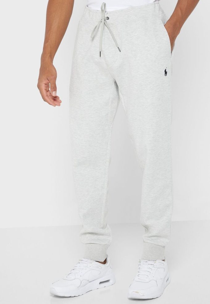 Pantalon de survêtement Ralph Lauren Essential gris pour homme Pantalon de survêtement Ralph Lauren Essential gris pour homme
