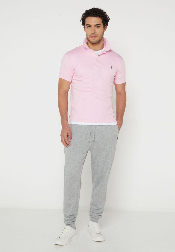 Pantalon de survêtement Ralph Lauren Essential gris pour homme Pantalon de survêtement Ralph Lauren Essential gris pour homme