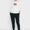 Pantalon de survêtement taille haute noir Ralph Lauren pour femme Pantalon de survêtement taille haute noir Ralph Lauren pour femme
