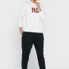 Pantalon de survêtement taille haute noir Ralph Lauren pour femme Pantalon de survêtement taille haute noir Ralph Lauren pour femme