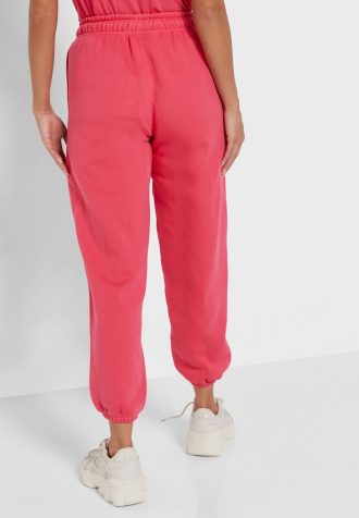 Pantalon de survêtement taille haute rose Ralph Lauren pour femme