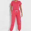 Pantalon de survêtement taille haute rose Ralph Lauren pour femme Pantalon de survêtement taille haute rose Ralph Lauren pour femme