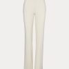 Pantalon en crêpe de laine Alandra de Ralph Lauren pour femme, couleur crème Pantalon en crêpe de laine Alandra de Ralph Lauren pour femme, couleur crème