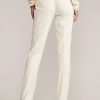 Pantalon en crêpe de laine Alandra de Ralph Lauren pour femme, couleur crème Pantalon en crêpe de laine Alandra de Ralph Lauren pour femme, couleur crème