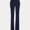 Pantalon en laine extensible Alandra bleu marine Ralph Lauren pour femme Pantalon en laine extensible Alandra bleu marine Ralph Lauren pour femme