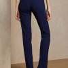 Pantalon en laine extensible Alandra bleu marine Ralph Lauren pour femme Pantalon en laine extensible Alandra bleu marine Ralph Lauren pour femme