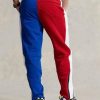Pantalon en molleton color-block blanc Ralph Lauren Polo Sport pour homme Pantalon en molleton color-block blanc Ralph Lauren Polo Sport pour homme