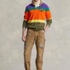 Pantalon en toile marron Ralph Lauren coupe décontractée pour homme Pantalon en toile marron Ralph Lauren coupe décontractée pour homme