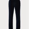 Pantalon habillé en velours bleu marine pour homme Ralph Lauren Gregory Pantalon habillé en velours bleu marine pour homme Ralph Lauren Gregory