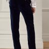 Pantalon habillé en velours bleu marine pour homme Ralph Lauren Gregory Pantalon habillé en velours bleu marine pour homme Ralph Lauren Gregory