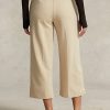 Pantalon large court en polaire beige Ralph Lauren pour femme