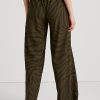 Pantalon large en crêpe à imprimé zèbre Olive Ralph Lauren pour femme