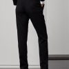 Pantalon long en gabardine de laine noire pour femme Ralph Lauren Clancy