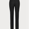 Pantalon noir en laine vierge Ralph Lauren Simone pour femme