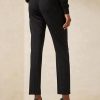 Pantalon noir en laine vierge Ralph Lauren Simone pour femme