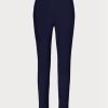 Pantalon skinny en laine extensible Annie Ralph Lauren bleu marine pour femme