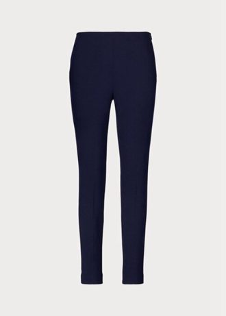 Pantalon skinny en laine extensible Annie Ralph Lauren bleu marine pour femme