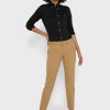 Pantalon taille haute marron Ralph Lauren pour femme Pantalon taille haute marron Ralph Lauren pour femme