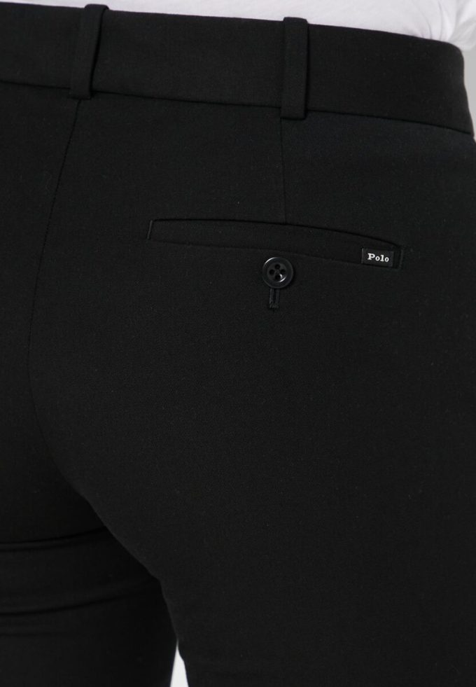 Pantalon taille haute noir Ralph Lauren pour femme