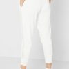 Pantalon tricoté taille haute blanc Ralph Lauren pour femme Pantalon tricoté taille haute blanc Ralph Lauren pour femme