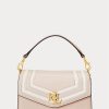 Petits sacs à bandoulière Tayler en cuir nappa Ralph Lauren rose clair/vanille pour femme