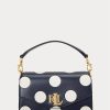 Petits sacs à bandoulière Tayler Ralph Lauren bleu marine/vanille raffinés pour femme