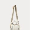 Petits sacs cartable Kaden en cuir gaufré Ralph Lauren Vanilla/Buff pour femme Petits sacs cartable Kaden en cuir gaufré Ralph Lauren Vanilla/Buff pour femme