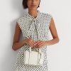 Petits sacs cartable Kaden en cuir gaufré Ralph Lauren Vanilla/Buff pour femme Petits sacs cartable Kaden en cuir gaufré Ralph Lauren Vanilla/Buff pour femme