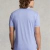 Polo Ralph Lauren bleu coupe ajustée Birdseye pour homme Polo Ralph Lauren bleu coupe ajustée Birdseye pour homme