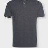 Polos basiques en maille grise Ralph Lauren pour hommes Polos basiques en maille grise Ralph Lauren pour hommes