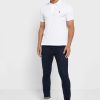 Polos blancs Ralph Lauren Essential pour hommes Polos blancs Ralph Lauren Essential pour hommes