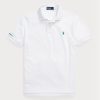 Polos blancs Ralph Lauren The Earth pour hommes Polos blancs Ralph Lauren The Earth pour hommes