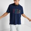 Polos bleu marine avec logo Ralph Lauren pour homme