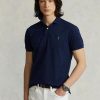 Polos bleu marine Ralph Lauren The Earth pour homme Polos bleu marine Ralph Lauren The Earth pour homme