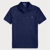 Polos bleu marine Ralph Lauren The Earth pour homme Polos bleu marine Ralph Lauren The Earth pour homme