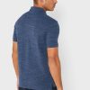 Polos bleus en maille basique Ralph Lauren pour hommes Polos bleus en maille basique Ralph Lauren pour hommes