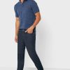 Polos bleus en maille basique Ralph Lauren pour hommes Polos bleus en maille basique Ralph Lauren pour hommes