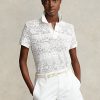 Polos crème à dentelle géométrique Ralph Lauren pour femme