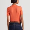 Polos en jersey orange Ralph Lauren pour femmes Polos en jersey orange Ralph Lauren pour femmes