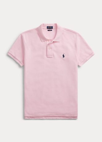 Polos en maille coupe classique Ralph Lauren roses pour femmes