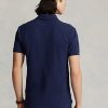 Polos en maille emblématiques Ralph Lauren bleu marine pour homme