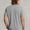 Polos gris en maille ajustée Ralph Lauren pour homme Polos gris en maille ajustée Ralph Lauren pour homme