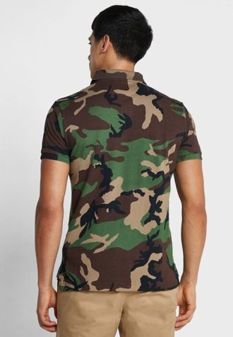 Polos imprimés multicolores Ralph Lauren pour hommes