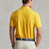 Polos jaunes en maille ajustée Ralph Lauren pour homme Polos jaunes en maille ajustée Ralph Lauren pour homme