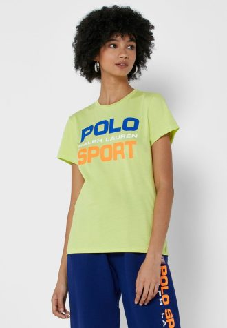 Polos jaunes Ralph Lauren pour femmes Polos jaunes Ralph Lauren pour femmes