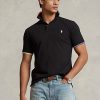 Polos noirs en maille coupe classique Ralph Lauren pour homme