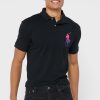 Polos noirs essentiels Ralph Lauren pour hommes