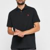 Polos noirs essentiels Ralph Lauren pour hommes