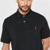 Polos noirs essentiels Ralph Lauren pour hommes