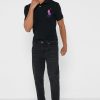 Polos noirs essentiels Ralph Lauren pour hommes